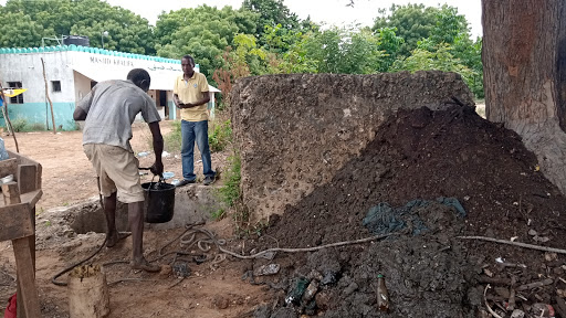 One of the boreholes being cleaned up for revival in Lamu town.