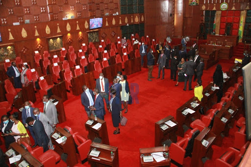 The Nairobi county assembly.