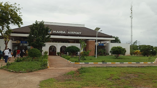 The Manda airport in Lamu.