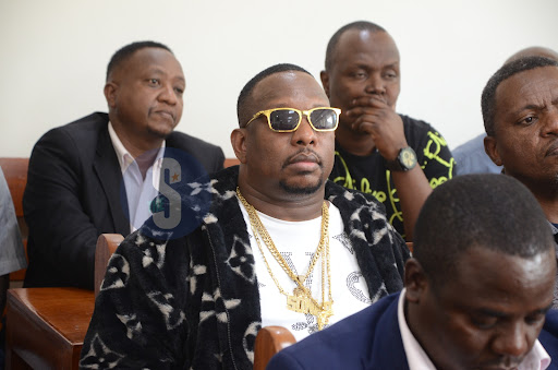 Former Nairobi Governor Mike Mbuvi Sonko before anti-corruption senior principal magistrate Eunice Nyutu during the ruling of his corruption case on February 7, 2024