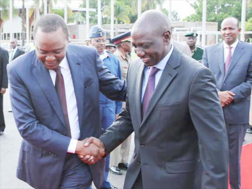 President Uhuru Kenyatta and Deputy President William Ruto