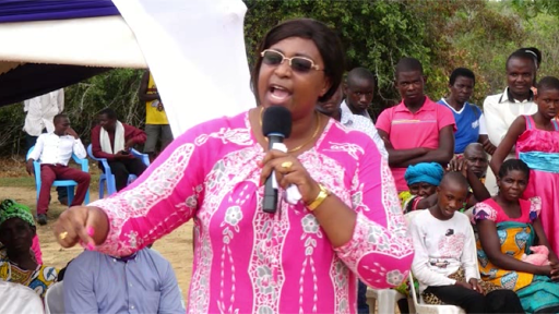 Malindi MP Aisha Jumwa in past event.