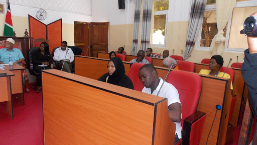 The county assembly of Lamu during a session.