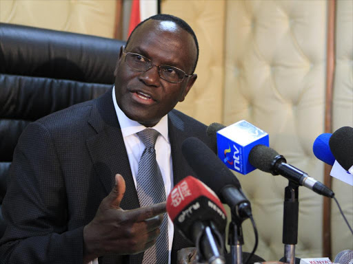 Former Health Cabinet Secretary Cleopa Mailu