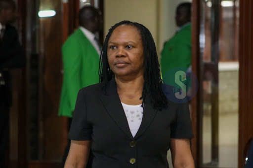 Nairobi CEC nominee for Health, Wellness and Nutrition Anastasia Mutethya during vetting on December 6, 2022