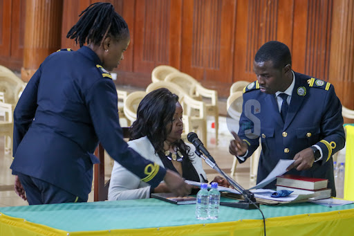 Nairobi CEC nominee for Business and Hustler Opportunities Rosemary Kariuki during vetting on December 6, 2022