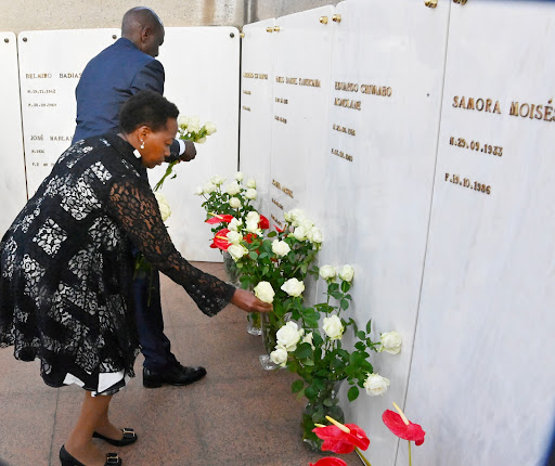 President William Ruto and First Lady Rachel Ruto lay wreathes at Heroe’s Square on Thursday, August 10, 2023.