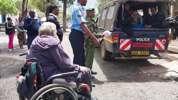 SUSPECT: Terry Ray Kreiger (alias Guka Terry) at Mavoko Law Courts in Machakos County on November 21, 2023.