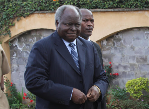 Former President Mwai KIbaki