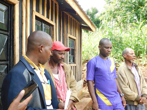 Paul Kobia, Joseph Mugwika, Edward Kirimi and Peter Mugwika Maingi at their home Giika sublocation, Igembe South constituency, Meru, on December 14