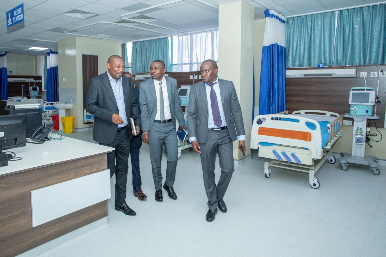 Machakos officials in Kirinyaga to benchmark on healthcare services